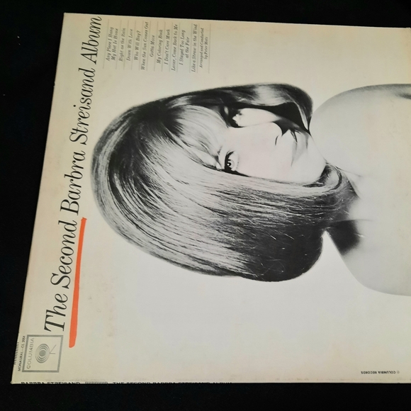 Barbra Streisand- The Second Barbra Streisand Album, Vinyl LP 1963 - Picture 4 of 7